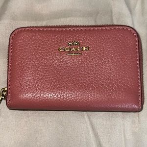 Coach Zip Around Card Case